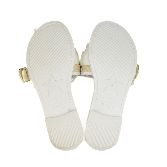 Dior (R)evolution Slides white and gold