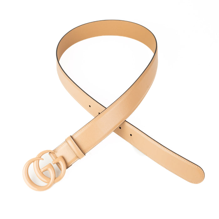 Gucci Beige Leather Belt