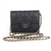 Chanel Mini Calfskin Wallet on chain