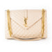 Saint Laurent Large Tri- Quilt Leather nude Envelope Bag