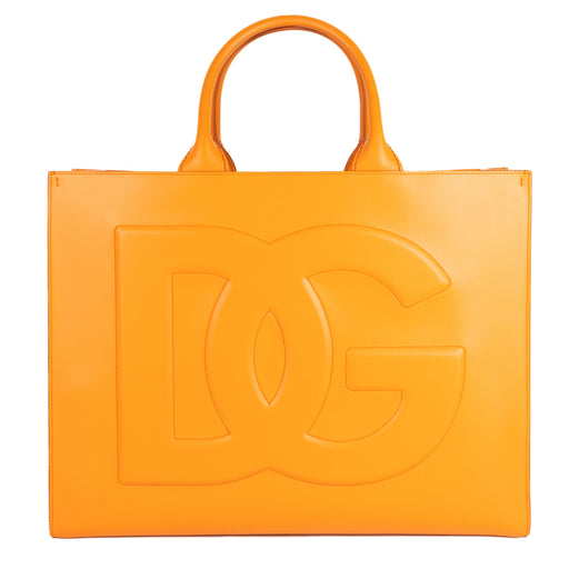 Dolcem and Gabbana Large  Calfskin Shopper Tote Bag
