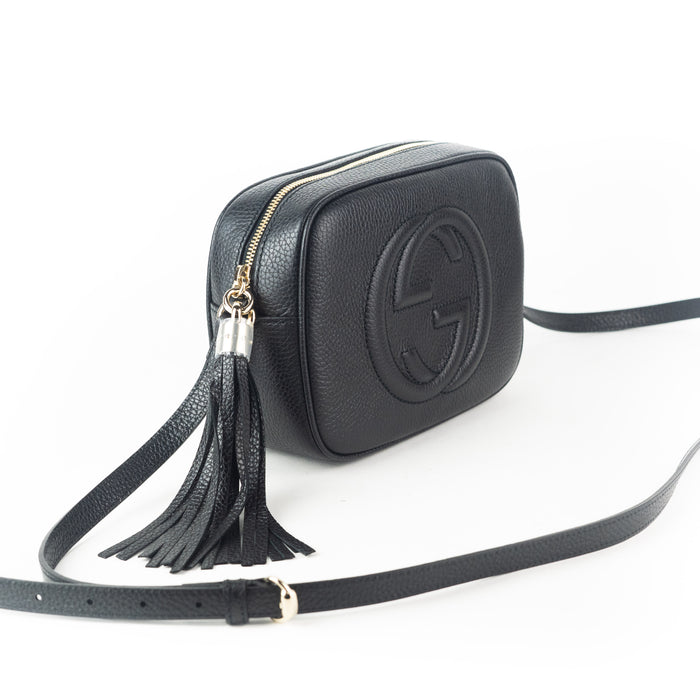 Gucci Black Soho Leather Disco