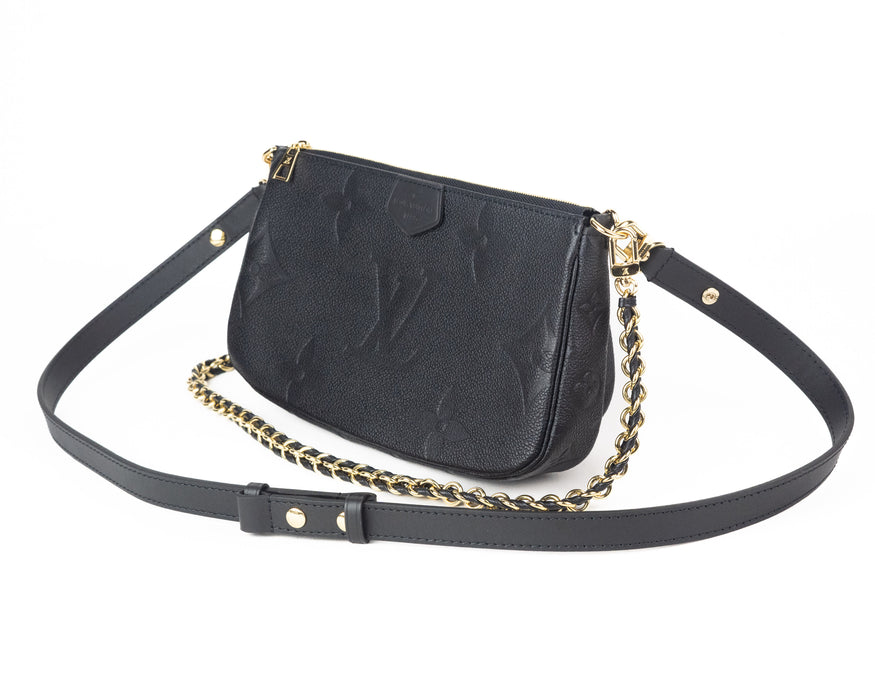 Louis Vuitton Multi Pochette Accessoires in Black