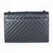 Saint Laurent Large Tri-Quilted Envelope Chain Bag in All Black