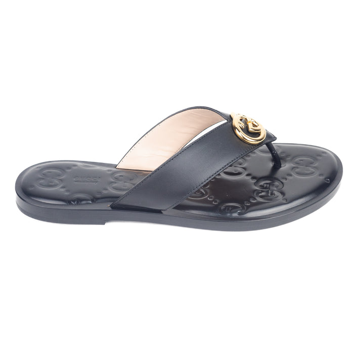 Gucci Interlocking G Thong Sandals