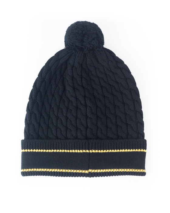 Gucci Wool Knit Hat with Pom-Pom