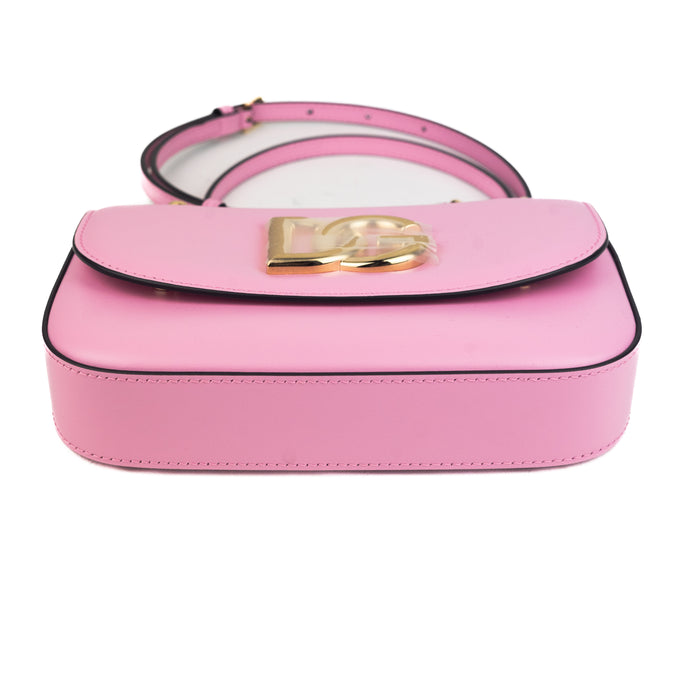 Dolce and Gabbana 3.5 DG Pink Leather Bag