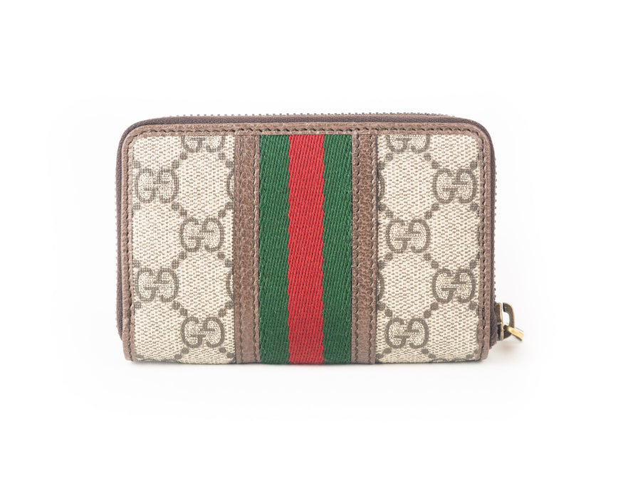 Gucci Ophidia GG Zip Around Card Case