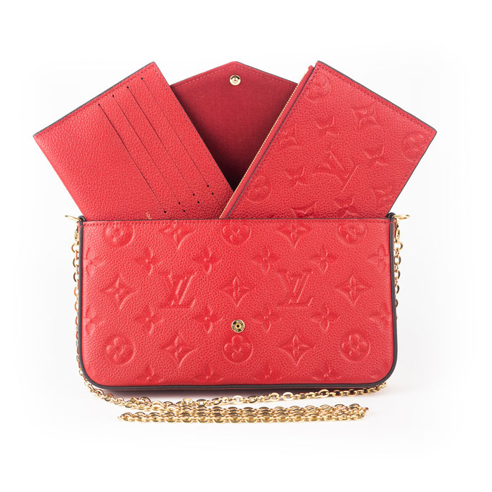 Louis Vuitton Monogram Leather Pochette Felicie