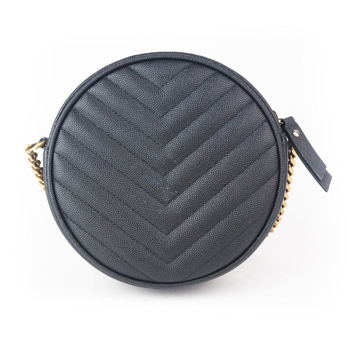 Saint Laurent Vinyle Round Camera Bag