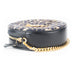 Saint Laurent Vinyle Leopard Print Round Camera Bag