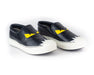 Fendi Monster Leather slip ons