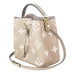 Louis Vuitton NéoNoé MM in Dove and Cream Monogram Empreinte Leather