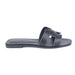 Hermes Oran Sandals in Black