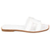 Hermes Oran Sandals in White