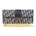 Dior 30 Montaigne Wallet on Chain in Dior Oblique Jacquard