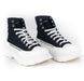 Alexander McQueen Tread Canvas Hightop Platform Sneakers