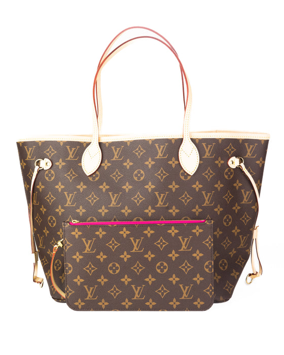 Louis Vuitton Neverfull MM Monogram pivoine