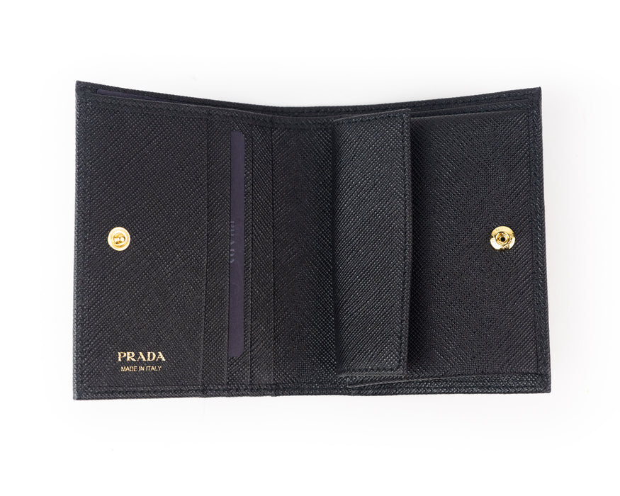 Prada Small Saffiano Leather Wallet