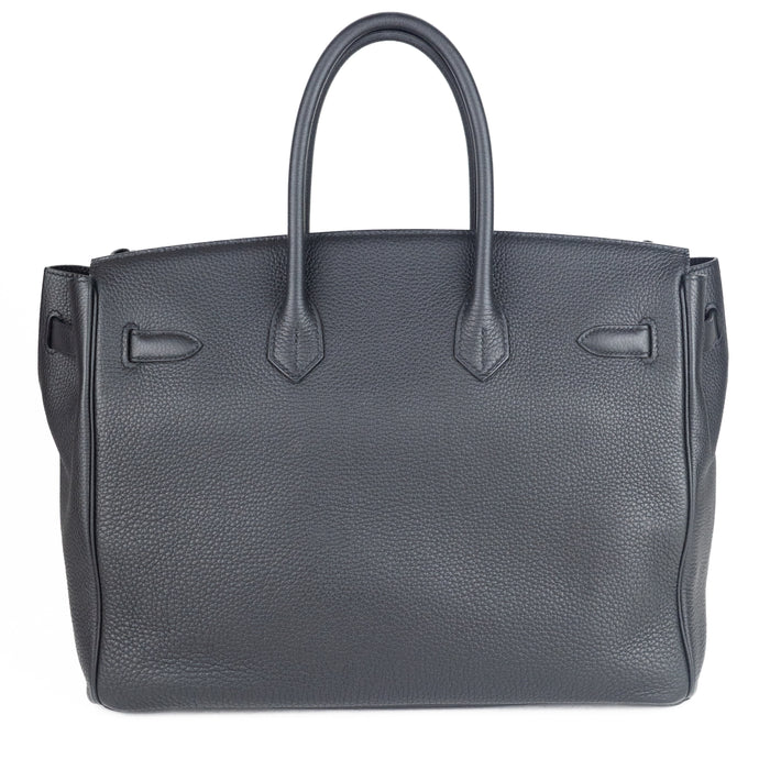 Hermes Togo Birkin 35 with silver hardware