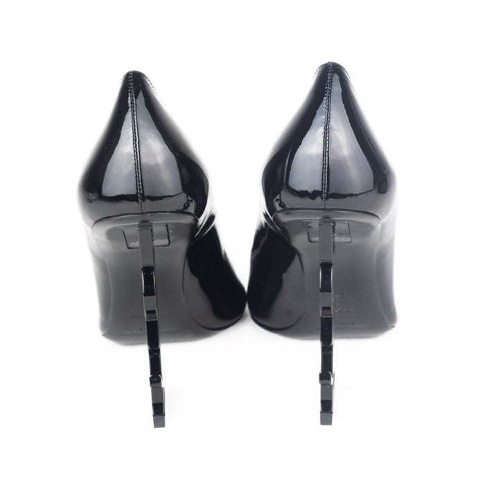 Saint Laurent Opyum Patent Leather Pumps in all Black