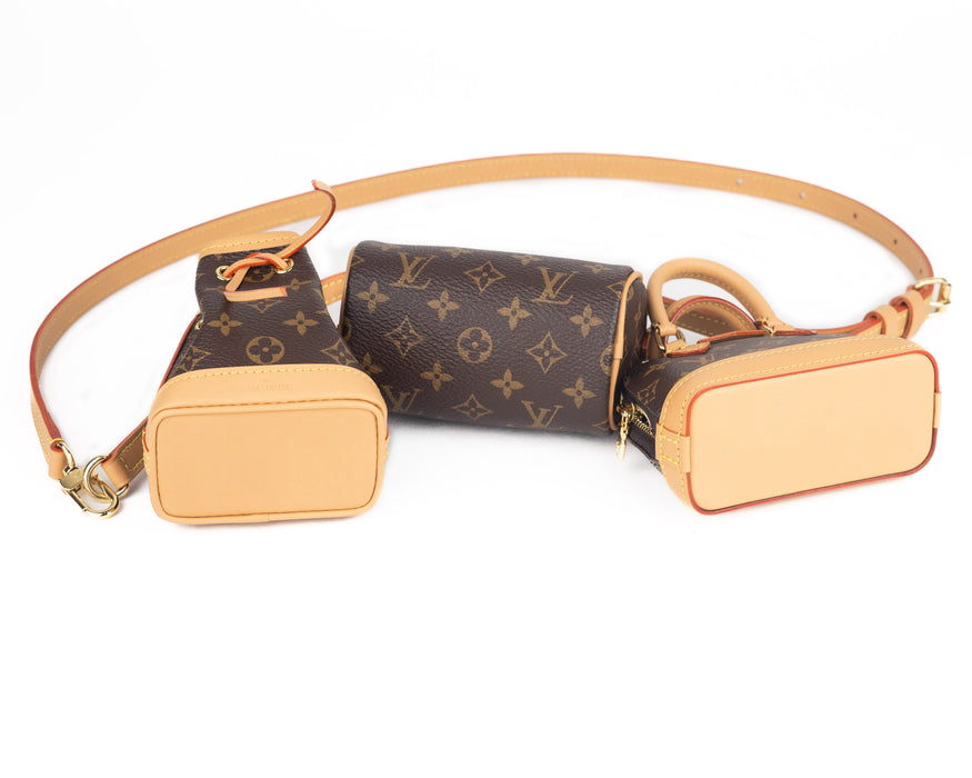 Louis Vuitton Monogram Trio Mini Icones