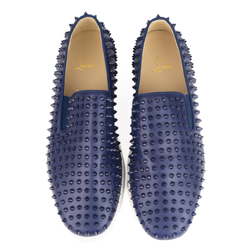 Christian Louboutin Roller Boat Spiked Slip Ons