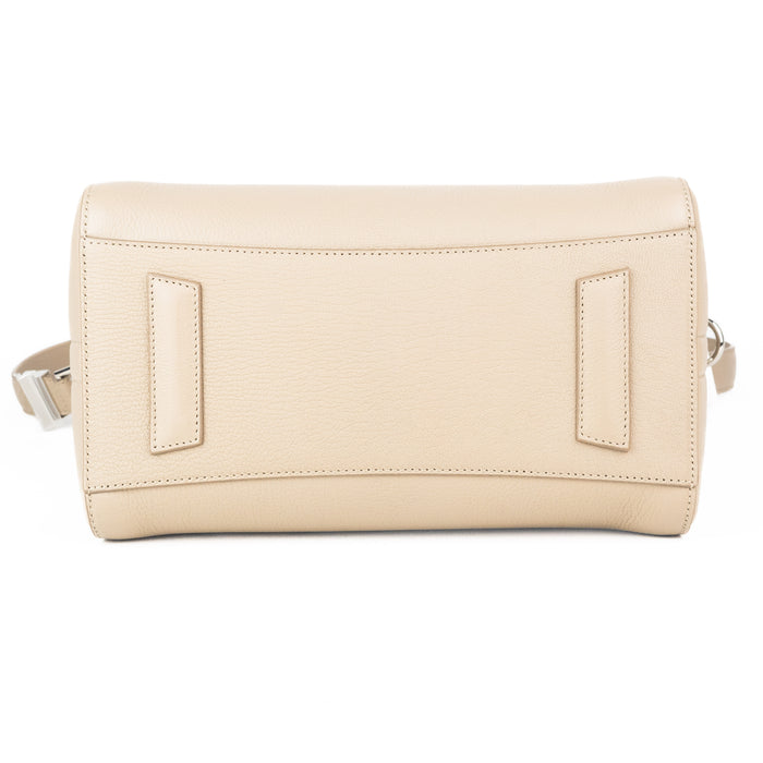 Givenchy Small Antigona Bag in Beige Grained Leather