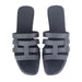 Hermes Amore Sandals in Black