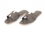 Hermes Oran Sandals in Taupe