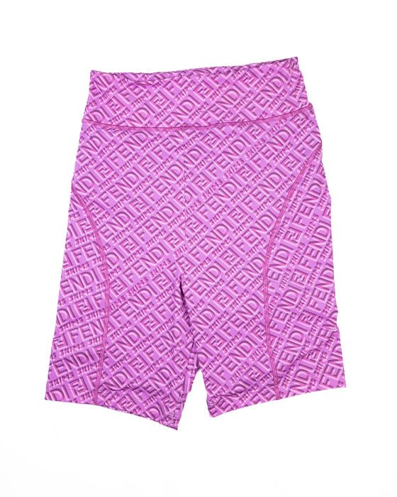 Fendi X Skims Swim Short in Monogram Purple