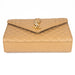 Saint Laurent Medium Tri-Quilt Envelope Bag in Golden Olive