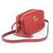 Gucci GG Marmont Matelassé Mini Bag in Red Leather