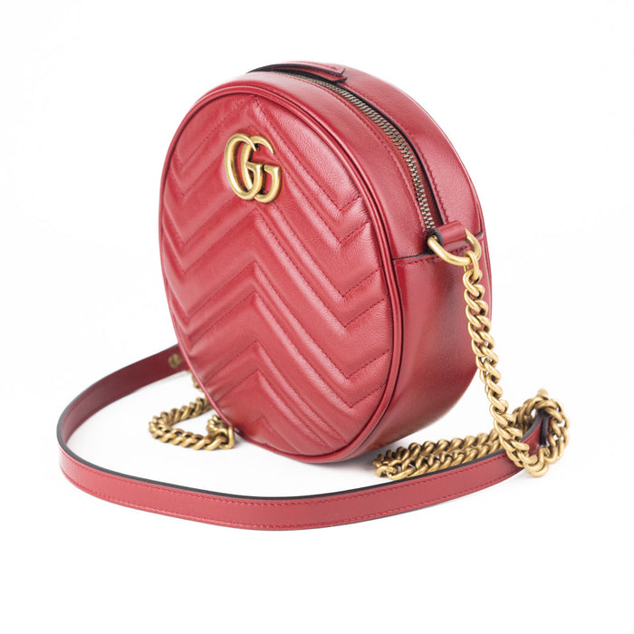 Gucci GG Marmont Round Shoulder Bag