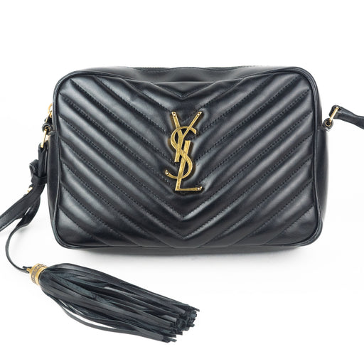 Saint Laurent Lou Camera Bag in Black