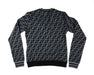 Fendi Grey FF Motif Sweater