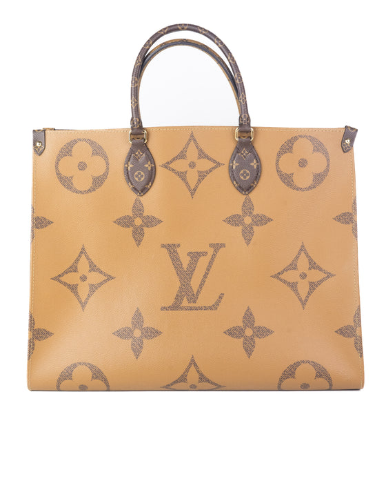 Louis Vuitton On The Go GM in Monogram Brown