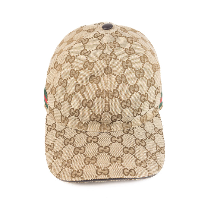 Gucci Original GG canvas baseball hat with Web