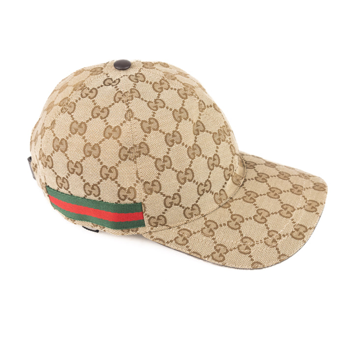 Gucci Original GG canvas baseball hat with Web
