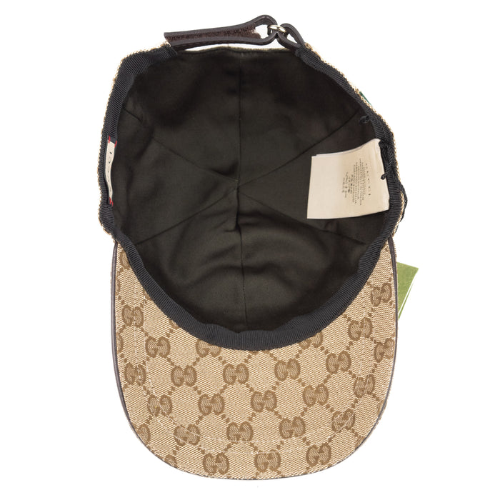 Gucci Original GG canvas baseball hat with Web