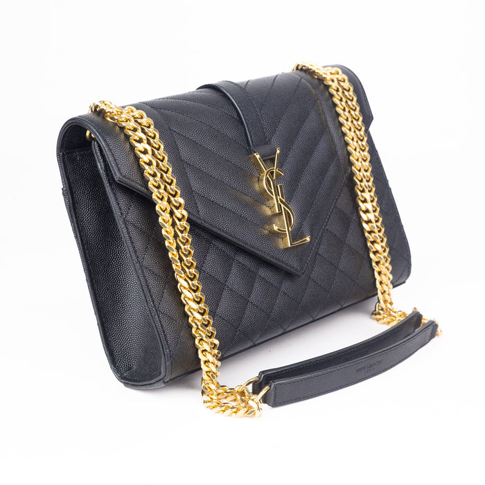 Saint Laurent Medium Tri Quilt Envelope Bag LSC INC