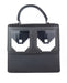 Les Petits Joueurs Alex Eyes Handbag in Black