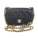 Chanel Lambskin Mini Flap Bag with Hearts CC Charm