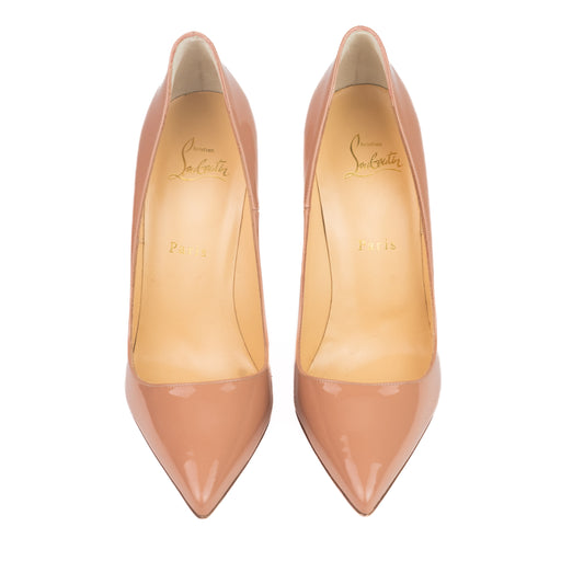 Christian Louboutin So Kate Patent Nude 120mm