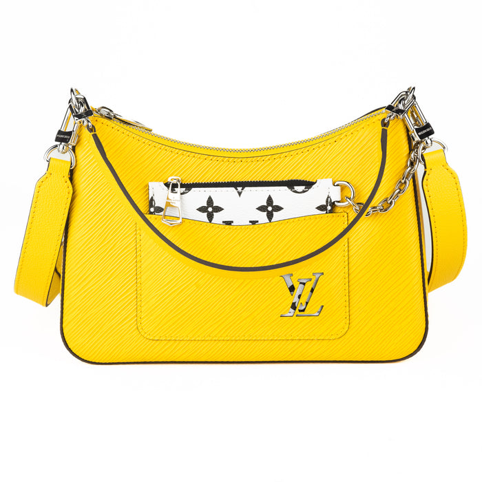 Louis Vuitton Marelle in Grained Epi Yellow Leather