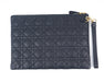 Dior Large Caro Daily Pouch in Black