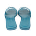 Hermes Oran Sandals in Blue Emeraude