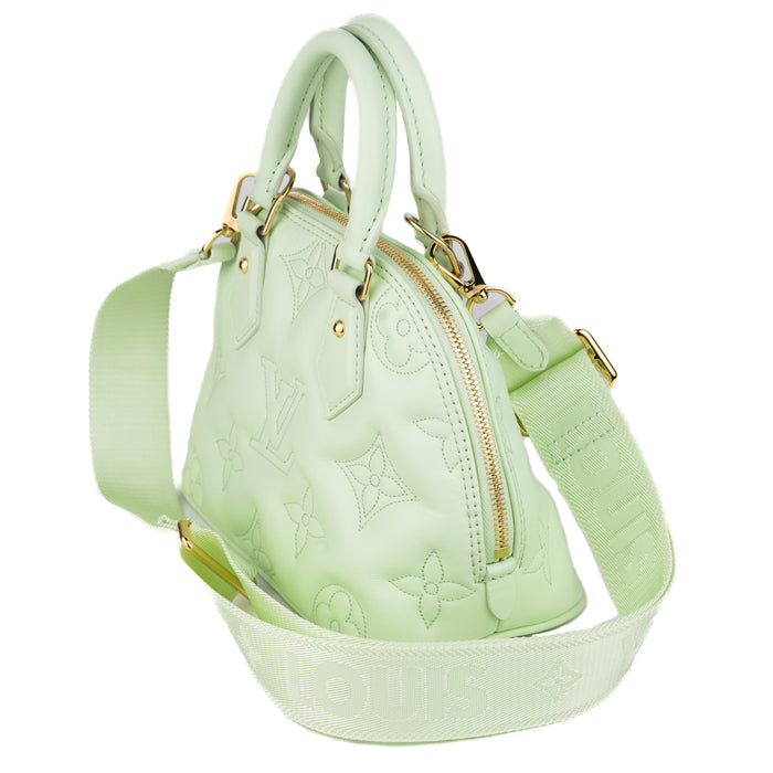 Louis Vuitton Alma BB Soft BBG V.EAU Calfskin in Mint