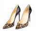 Christian Louboutin Patent Leopard Print Degrade Pigalle Follies