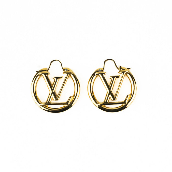 Louis Vuitton Louise Gold Earrings